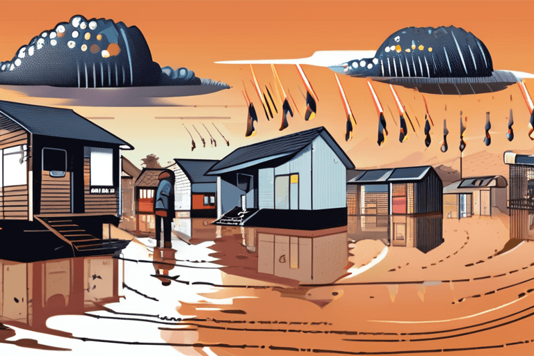 AI ने दक्षिण अफ़्रीका, मोज़ाम्बिक में अत्यधिक वर्षा से आई बाढ़ का पता लगाया