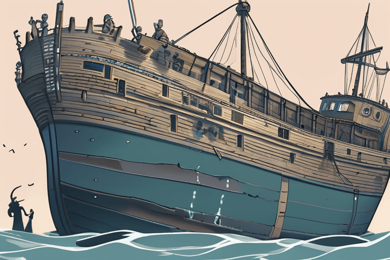 एआई ने डेनमार्क के तट पर विशालकाय मध्ययुगीन जहाज़ के मलबे का पता लगाया