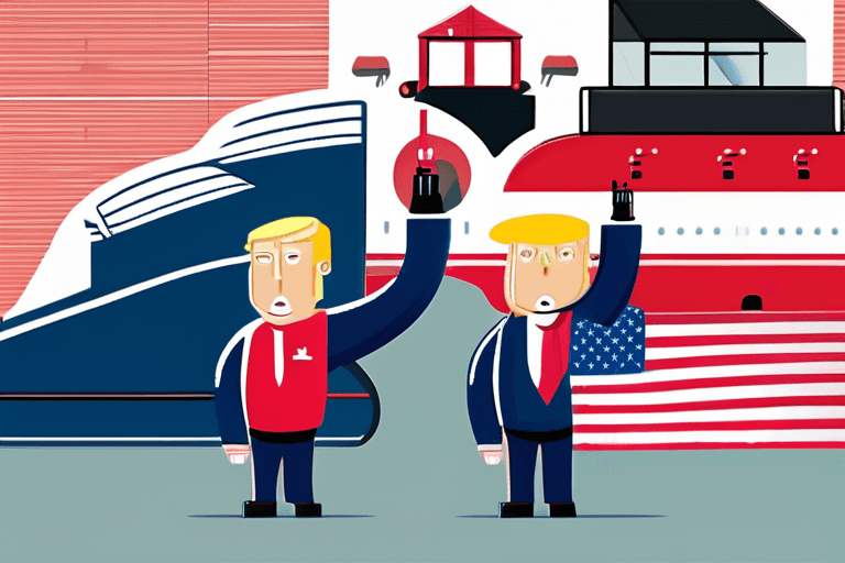 Trump Floats Tariffs Over Greenland as U.S. Delegation Visits Denmark