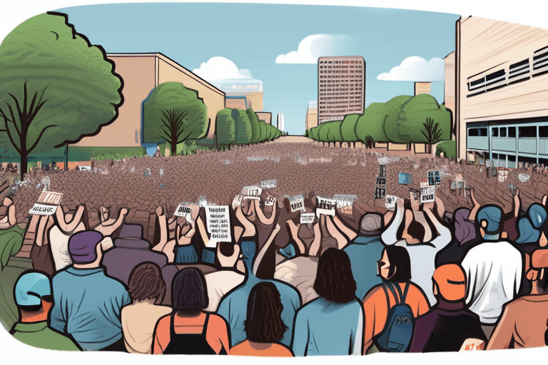 Minneapolis Anti-ICE Protest Disrupts Far-Right Rally