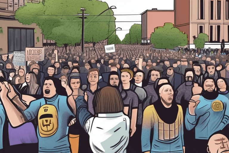 Minneapolis Rally Turns Chaotic as Protesters Confront Anti-Islam Activist