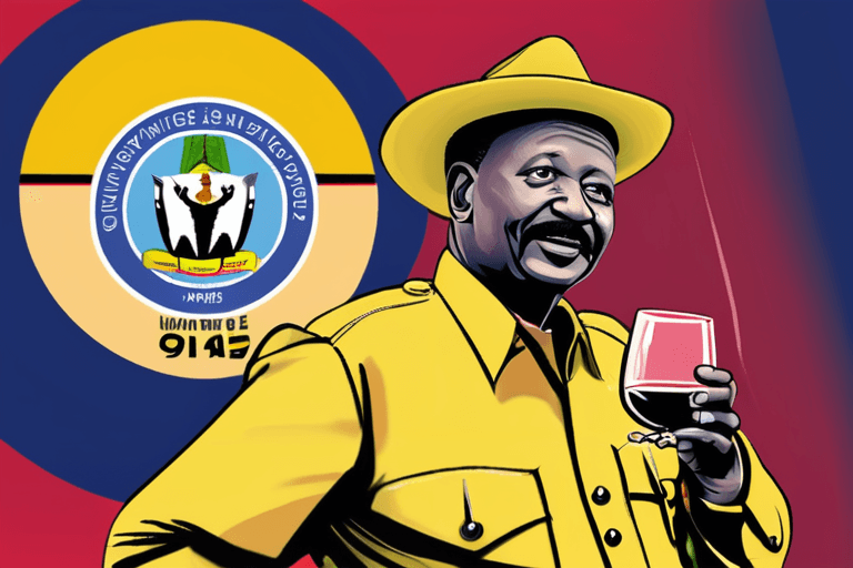 Museveni Vence Eleição Controvertida em Uganda; Wine Alega Fraude