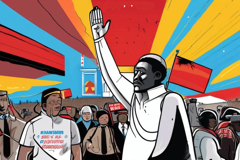 글로벌 주간: 그린란드 시위, 우간다 투표, 마두로 지지 집회