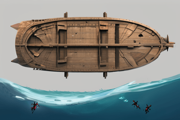 एआई ने डेनमार्क के तट पर विशालकाय मध्ययुगीन जहाज़ के मलबे का पता लगाया