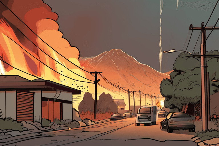 Chile Wildfires Spark Catastrophe: AI Analyzes Devastation