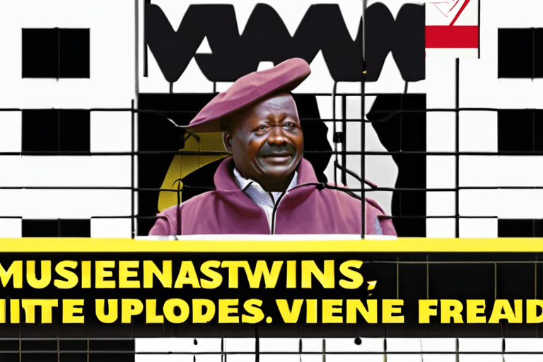 Museveni Vence Eleição Disputada em Uganda; Wine Alega Fraude