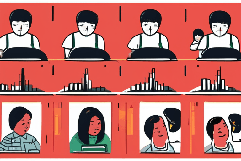 중국 출생아 수 역대 최저치로 급감, 경제 성장 위협