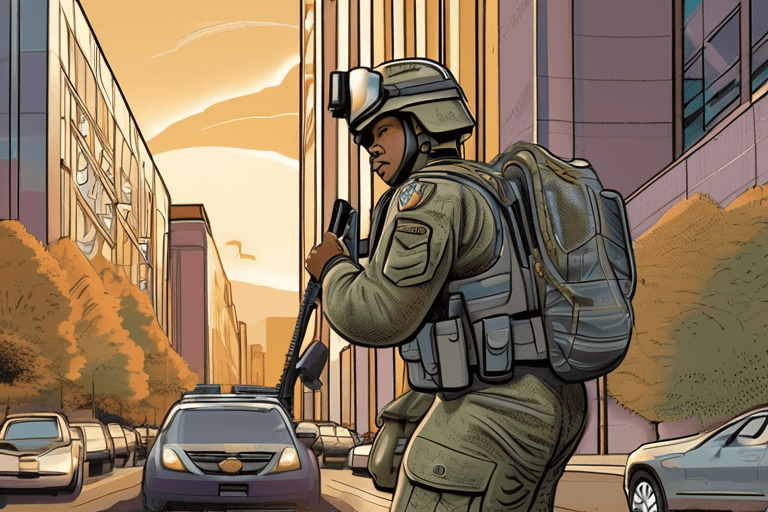 미니애폴리스 시장, 군대 배치 위헌성 문제 제기