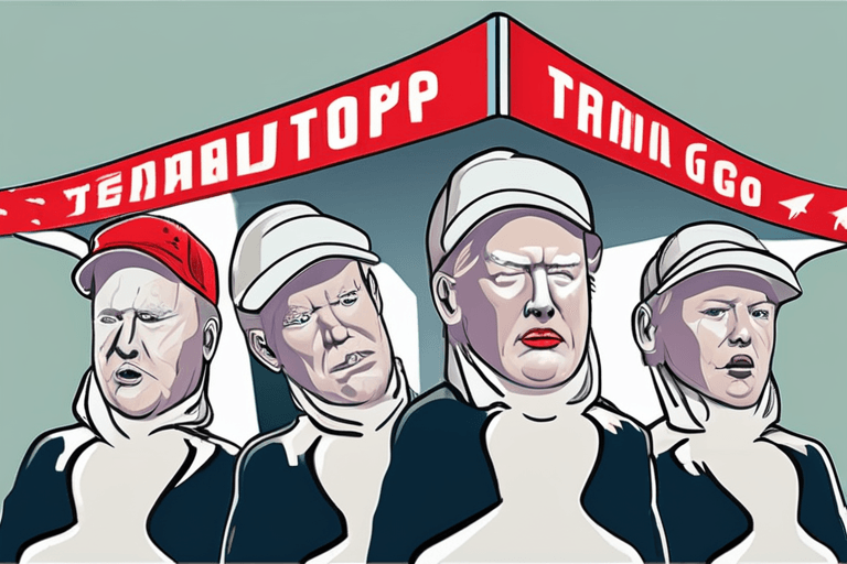 Greenland protesters parody Trump's MAGA with 'Go Away' caps