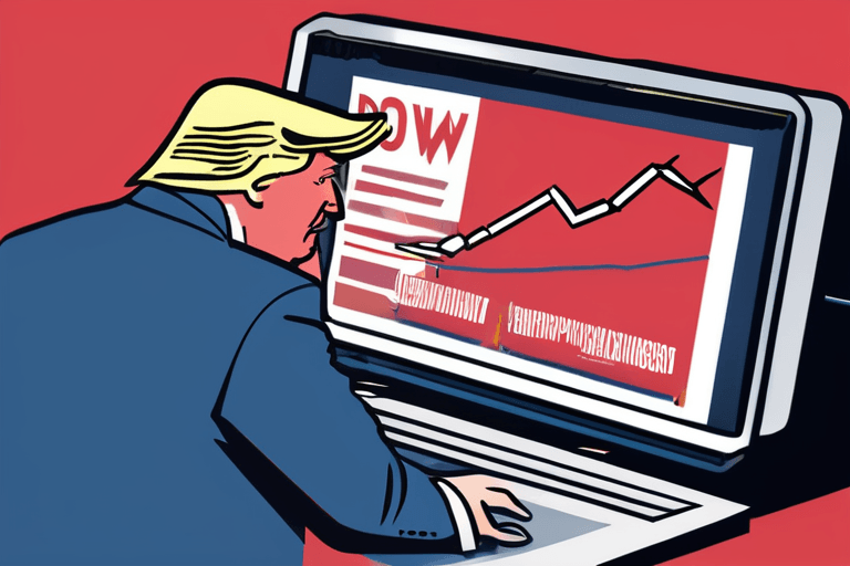 Trump Tariffs Trigger Dow Plunge; Davos Hopes Fade