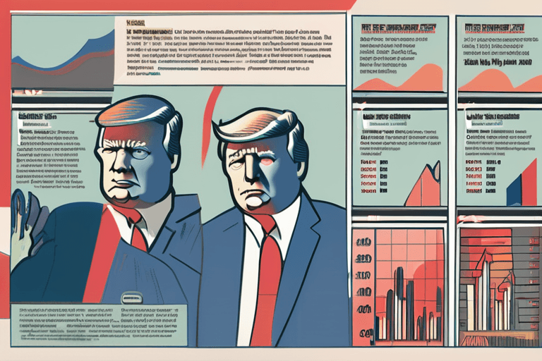 트럼프의 한 해: 로스 앳킨스가 숫자로 분석하다