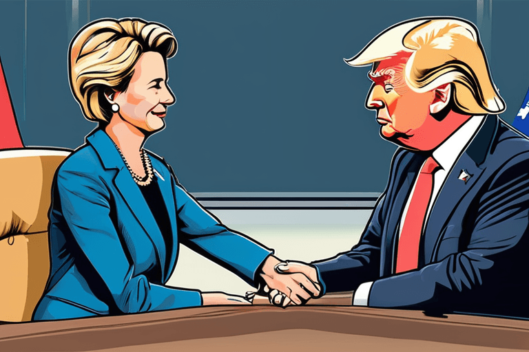 Фон дер Ляйен Трампу: Могут ли союзники по-прежнему доверять рукопожатию?