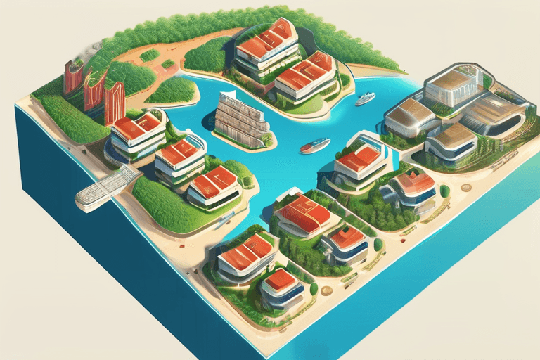 중국 '해양화도': 부동산 드림, 연기된 꿈?