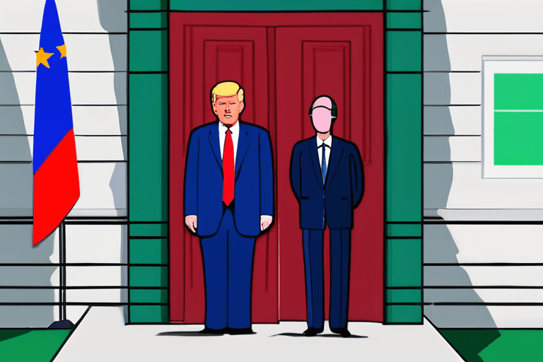 트럼프, 그린란드 관세 부과 공언; EU, 방어 약속