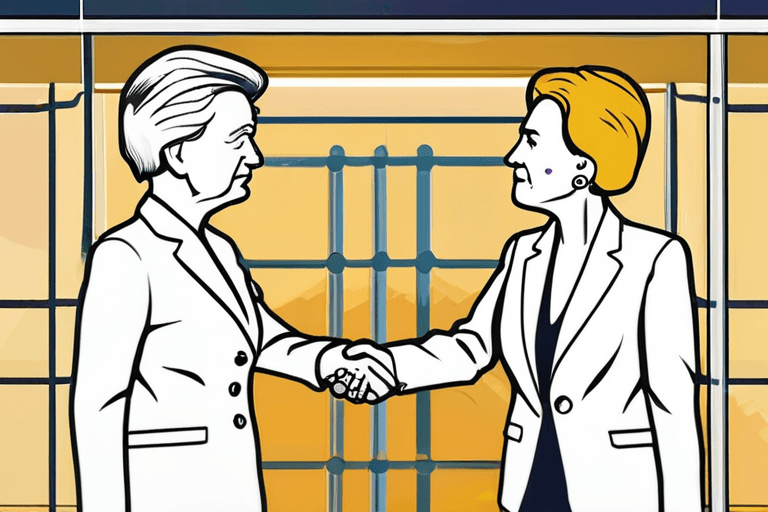 冯德莱恩向特朗普喊话：盟友还能信任握手协议吗？