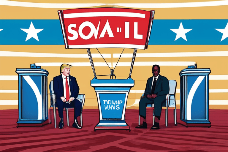 Trump Claims Somalia 'Not a Country' in Anti-Immigrant Speech