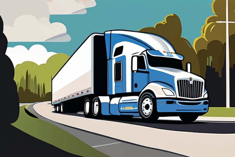 트럭 운송 호황: 연봉 2억, 학위 불필요, 하지만 운전기사 건강은 우려