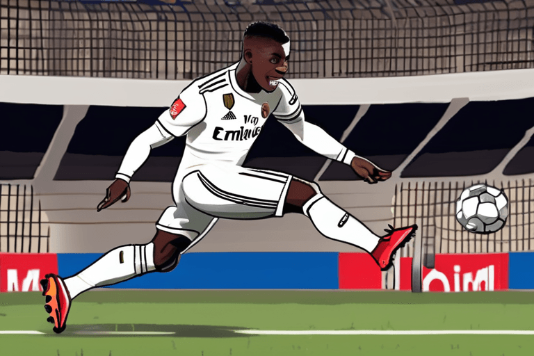 Vinicius Shushes Boos, Fuels Real Madrid's 6-1 Monaco Thrashing