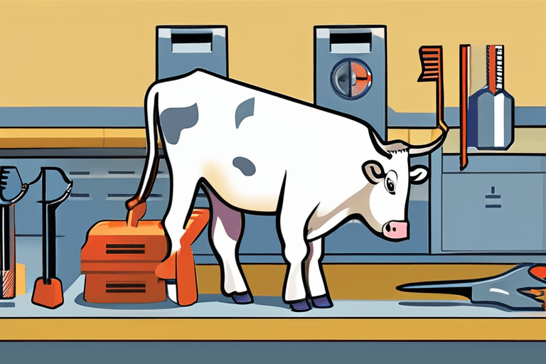 Cow Uses Tools: New Insights into Animal Cognition