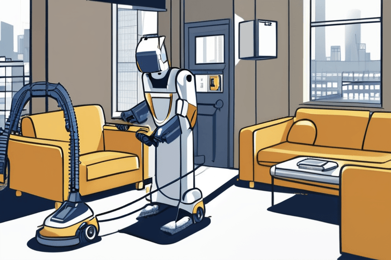 NYCのアパート、ロボット清掃員を導入