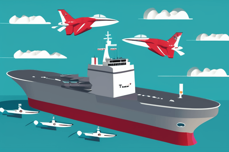 ट्रम्प की ईरान चेतावनी: एआई ने खाड़ी में बेड़े की तैनाती का विश्लेषण किया