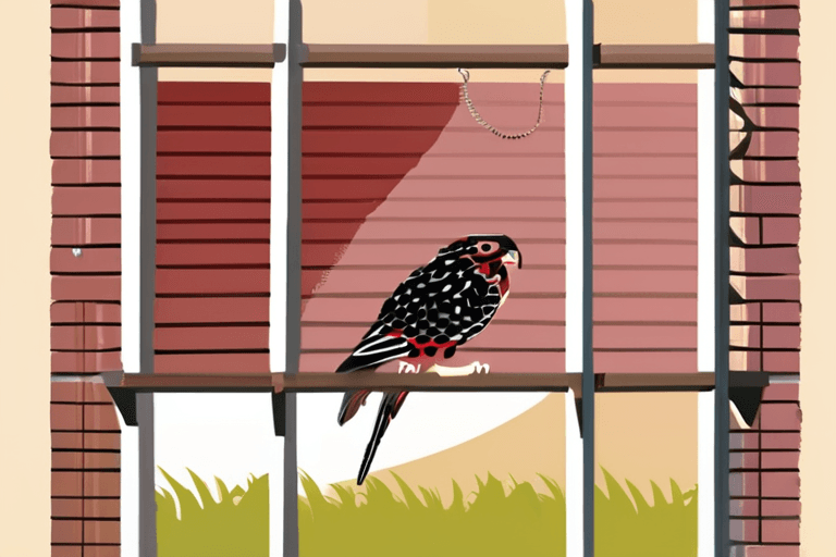 작은 매: 체리 농장의 뜻밖의 해충 방제법