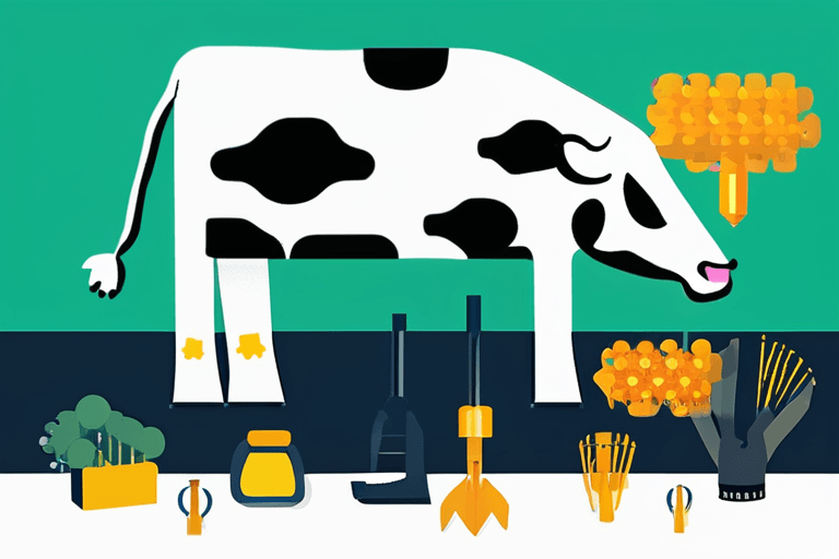 গরু সরঞ্জাম ব্যবহার করে! এছাড়াও, নার্সারি শিশুদের অণুজীব জগৎকে নতুন আকার দিচ্ছে