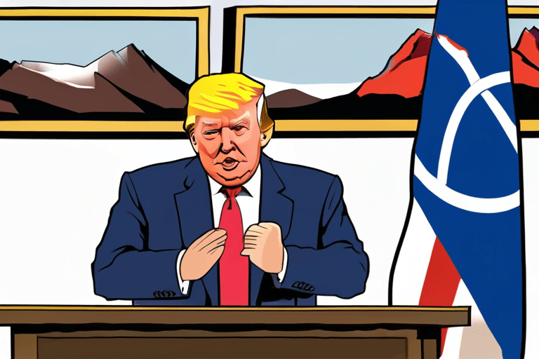 Trump Floats Greenland Deal, Eyes Missile Defense with NATO