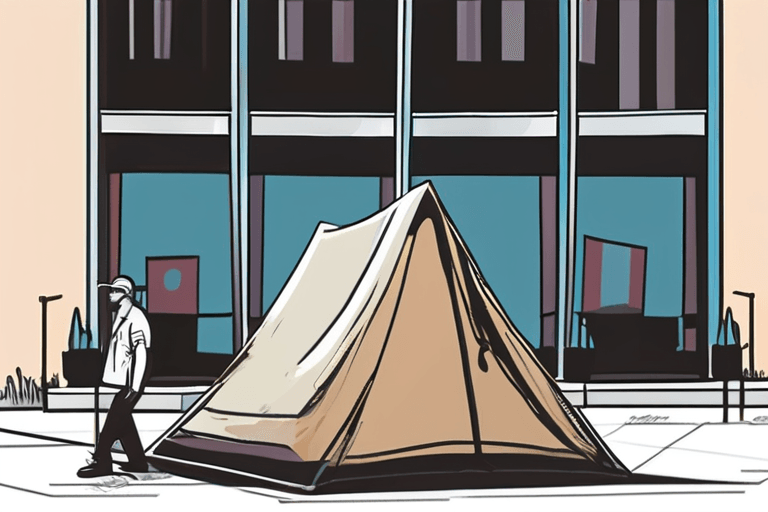 Lawsuit Claims Homeless Man Died After Nonprofits Bulldozed Tent