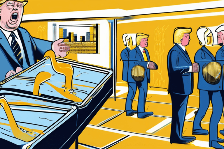 Las acciones de Trump desatan una subida del oro y temores globales