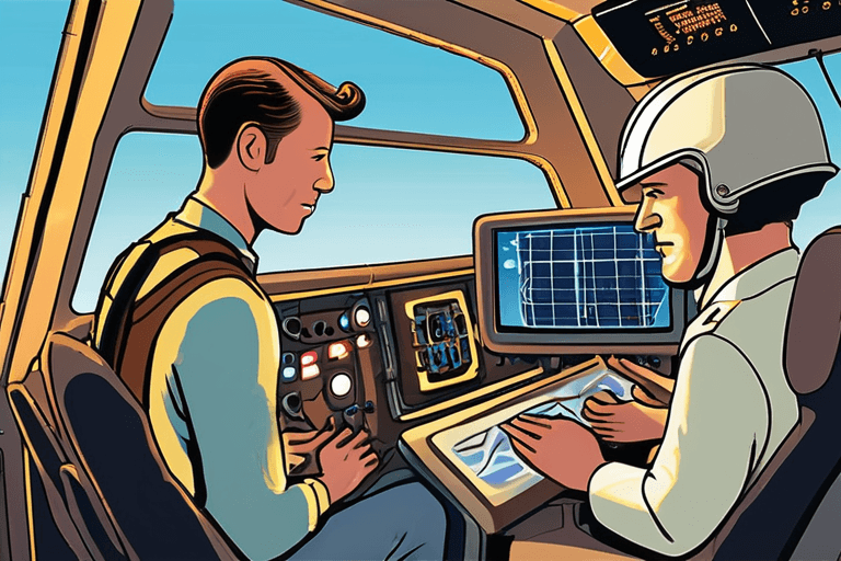 휴스턴 조종사, 항공기 구출 성공, 성층권 인터넷 비상