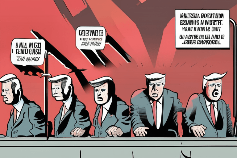 Страна в шоке: Amazon проводит масштабные сокращения, зреют протесты, шторм уносит жизни, Трамп демонстрирует силу.