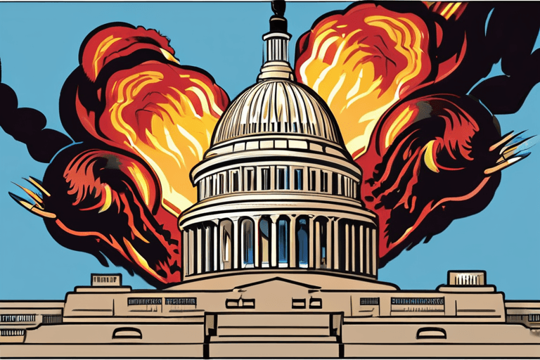 ক্যাপিটল হিল বিস্ফোরিত: নোয়েম, ওমর, রুবিও অগ্নিঝড়ের মুখে!