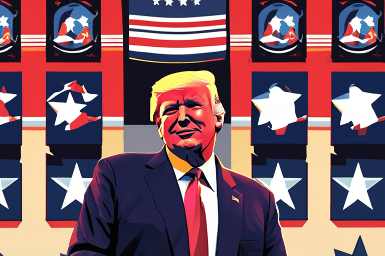 ट्रम्प का चुनावी संघर्ष लड़खड़ाया, NRA में टकराव और उमर पर हमलावर मिला