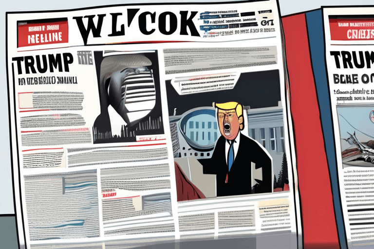 سياسات ترامب، وتحطم طائرة، وجرائم رياضية تهز العناوين الرئيسية