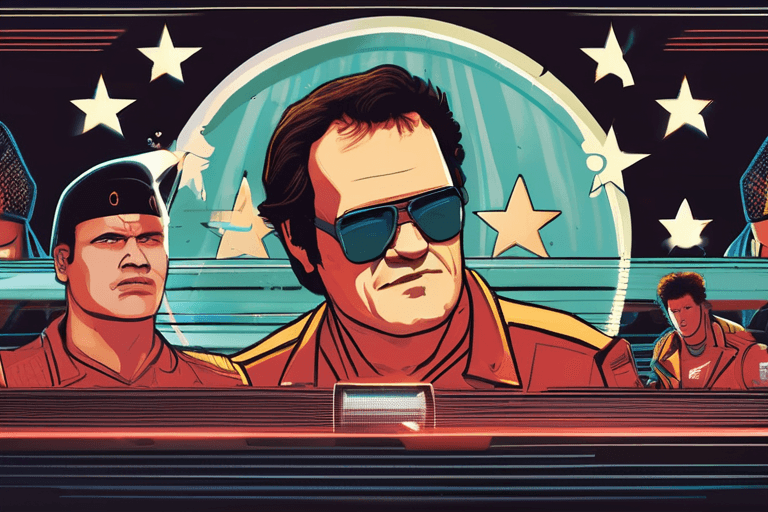 Estrelas Refutam Tarantino, Cavalgam Ondas e Combatem a Tecnologia!