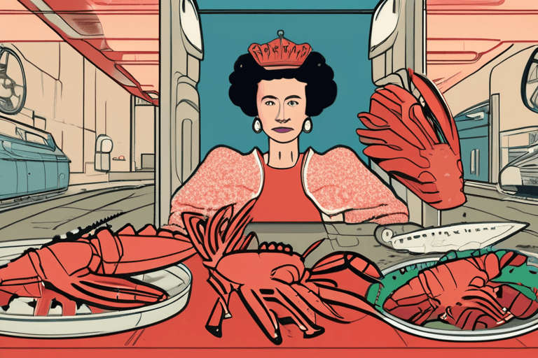 龙虾女士百年谢幕；柯基女王全球乱局中卸下伪装