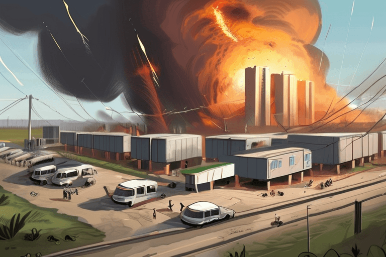 이란 시위 격화 속 폭풍우, 비행기 추락으로 수십 명 사망