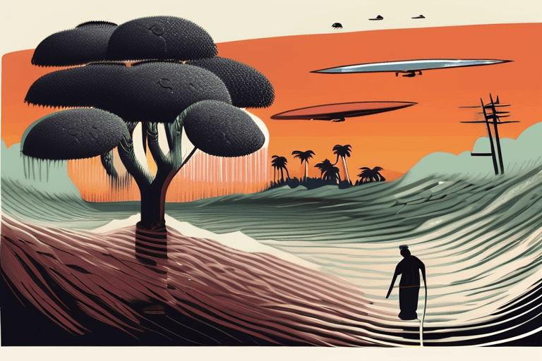 জলবায়ু বিপর্যয়: এআই আতঙ্ক থেকে বম্ব সাইক্লোন ও বেনিনের গাছ