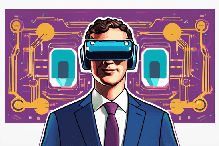 メタ、VRの夢がしぼむ中、ザッカーバーグはAIに大きく賭ける