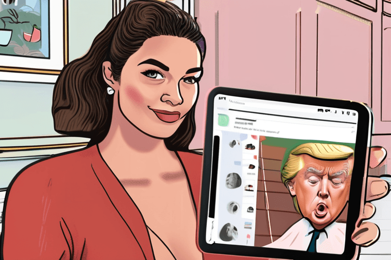 نجمة مسلسل Bridgerton تبهر الجميع بينما يثير ترند TikTok غضب ترامب!