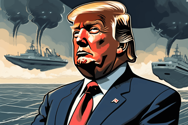 "Армада" Трампа Напрягает Союзников на Фоне Усиления Штормов и Расследований