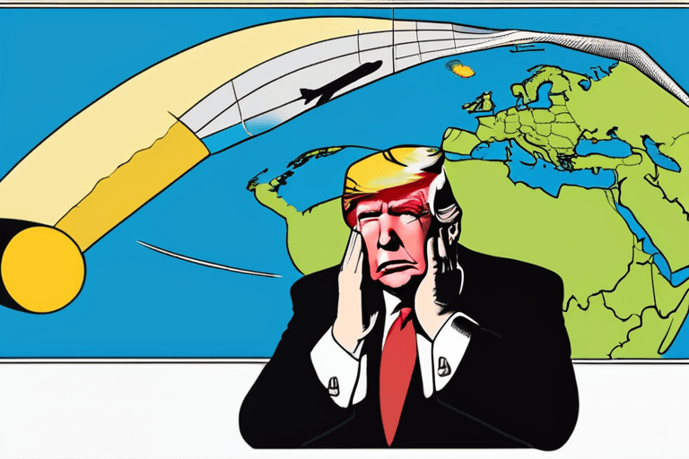 トランプ氏の国際的な動き：ベネズエラ領空開放、ロシアはキーウへの爆撃を一時停止