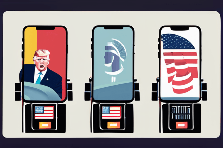 Las guerras comerciales de Trump y el auge del iPhone de Apple dominan los titulares