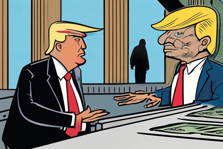 Trump's Troubles: Lake's Voice, Dollar's Fate, IRS Lawsuit, Actor's Fury