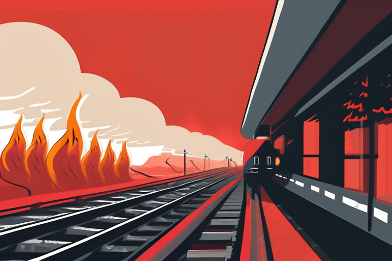 野火、人工智能威胁和列车火灾预示着全球危险日益加剧