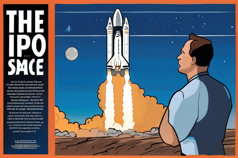 Weltraumrennen heizt sich auf: Blue Origin pausiert, SpaceX IPO-Gerüchte entfachen!