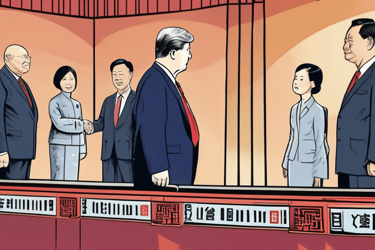 美国盟友正在向中国靠拢，但要遵循北京的条件