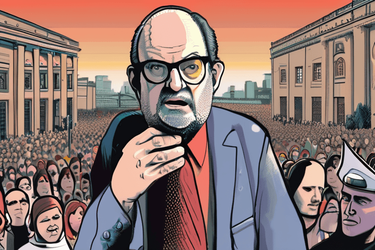 Da Determinação de Rushdie ao Tumulto em LA: Semana Chocante Domina a Nação