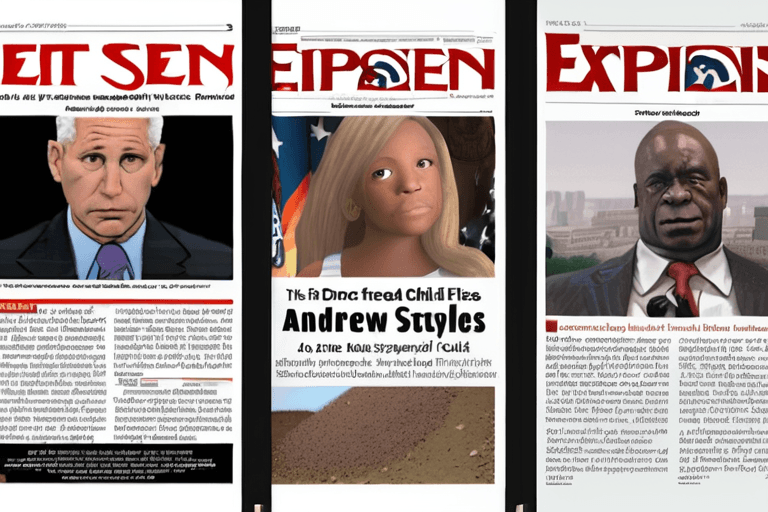 Epstein Files Drop, Andrew Image Surfaces; Child Freed, Congo Mine Collapses